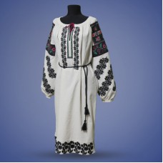 Embroidered dress "Exotic Flower"